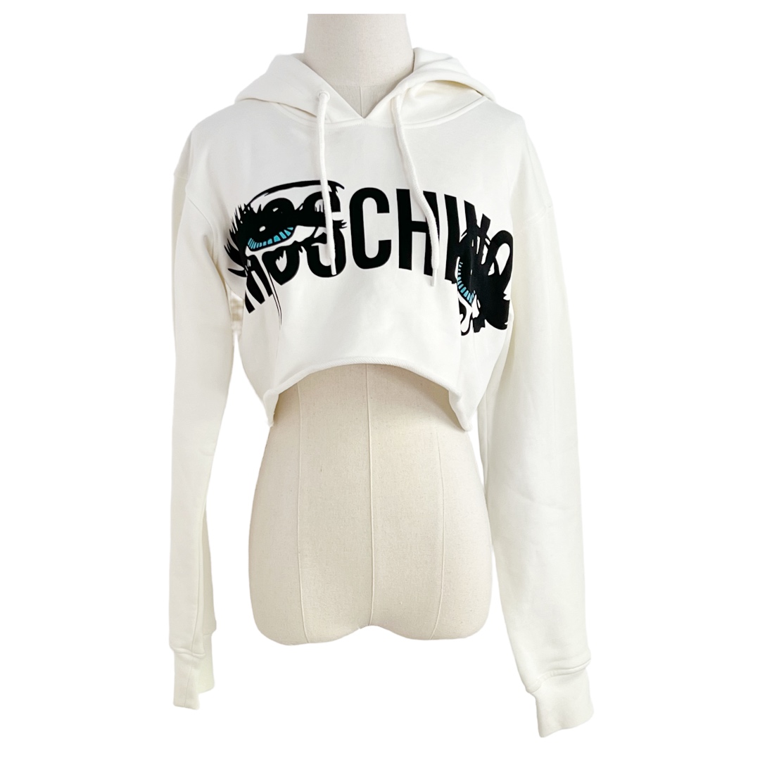 Moschino Couture Cropped Hoodie