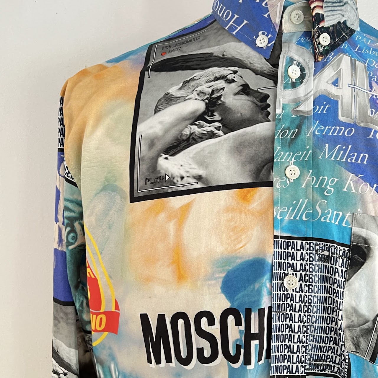 Moschino x Palace Graphic Button-Down Shirt