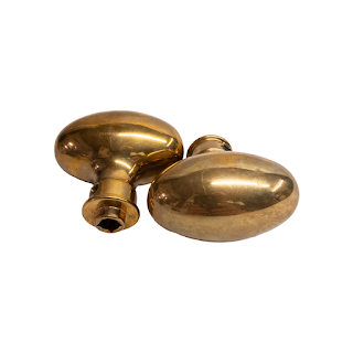 Baldwin Brass Doorknob Pair