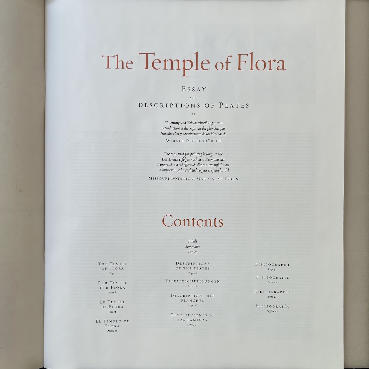 'The Temple of Flora: The Complete Plates' First Edition