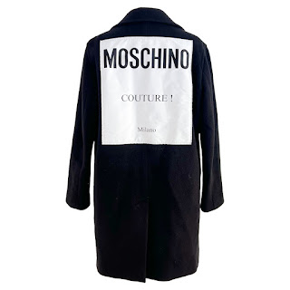 Moschino Couture Virgin Wool-Blend Coat