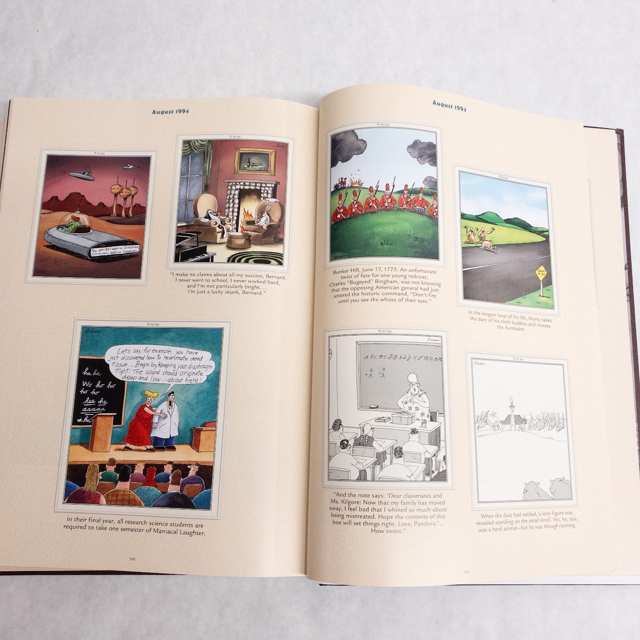 Gary Larson 'The Complete Far Side 1980-1994 ' First Edition Set