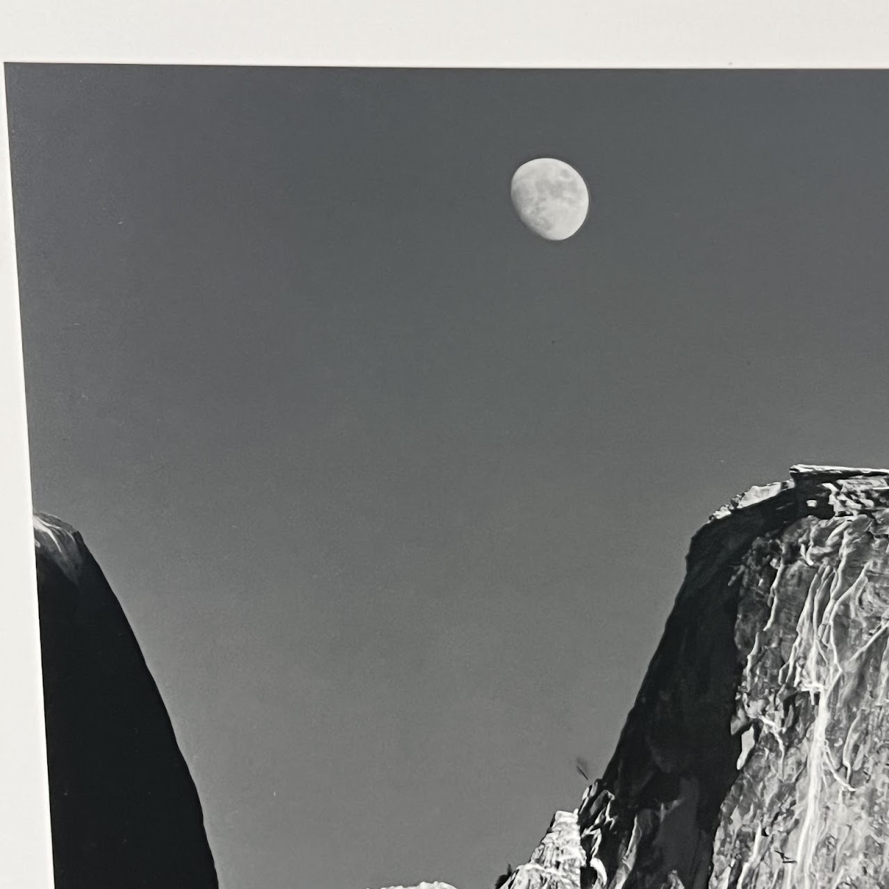 Ansel Adams 'Moon and Half Dome, Yosemite' Special Edition Photograph