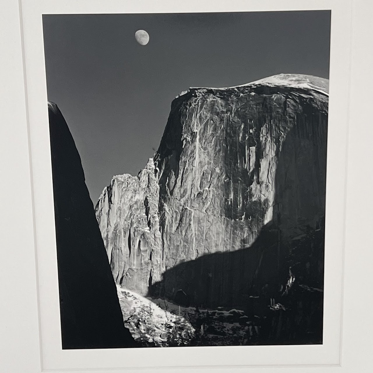 Ansel Adams 'Moon and Half Dome, Yosemite' Special Edition Photograph