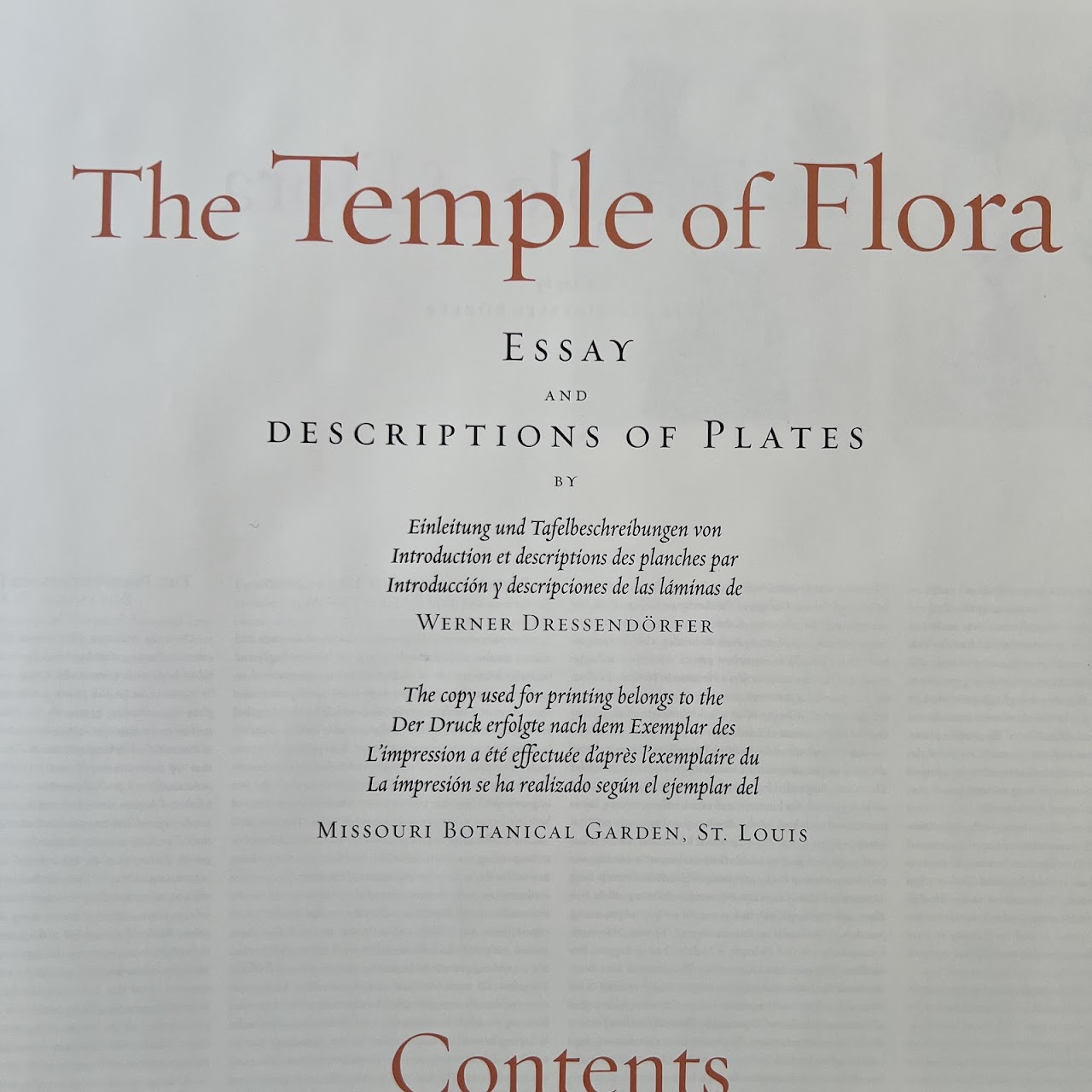 'The Temple of Flora: The Complete Plates' First Edition