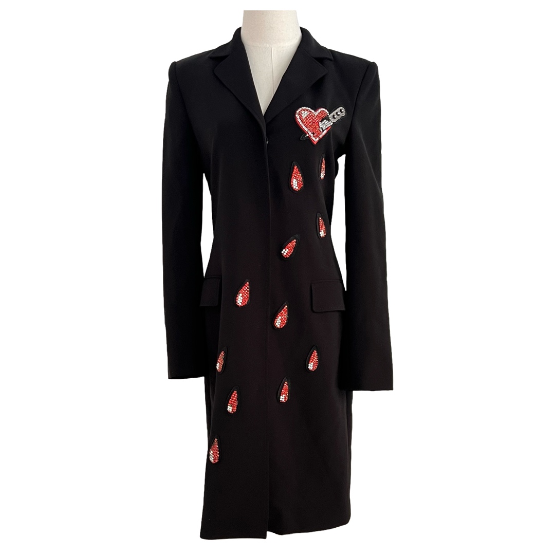 Moschino Couture Bleeding Heart Jacket