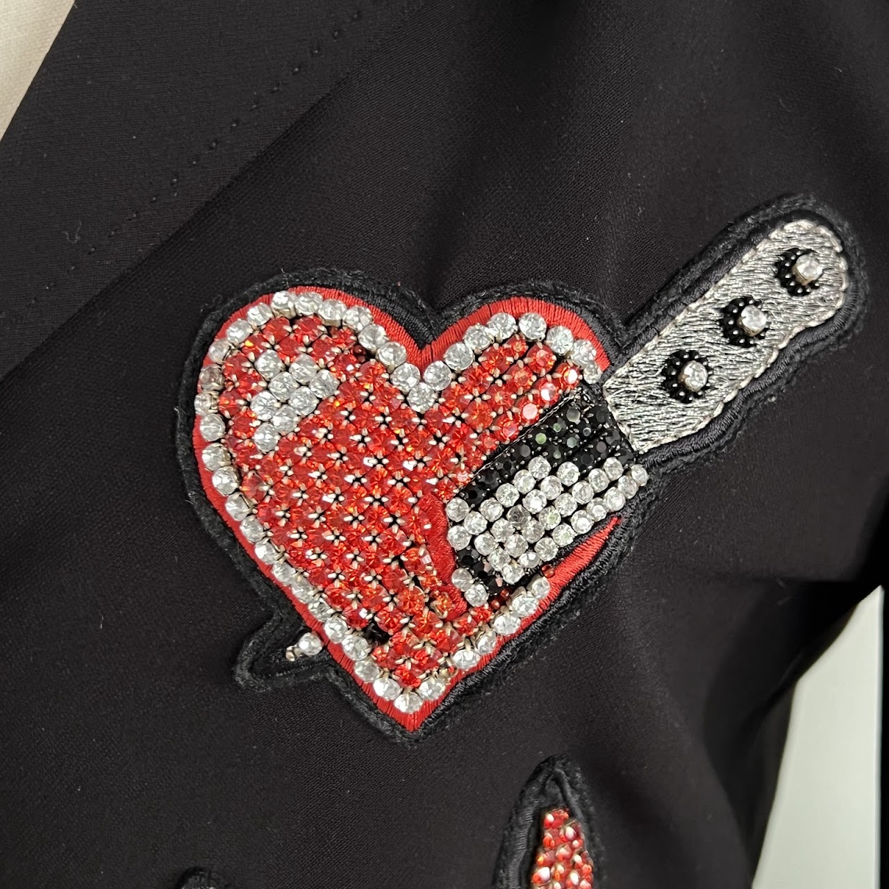 Moschino Couture Bleeding Heart Jacket