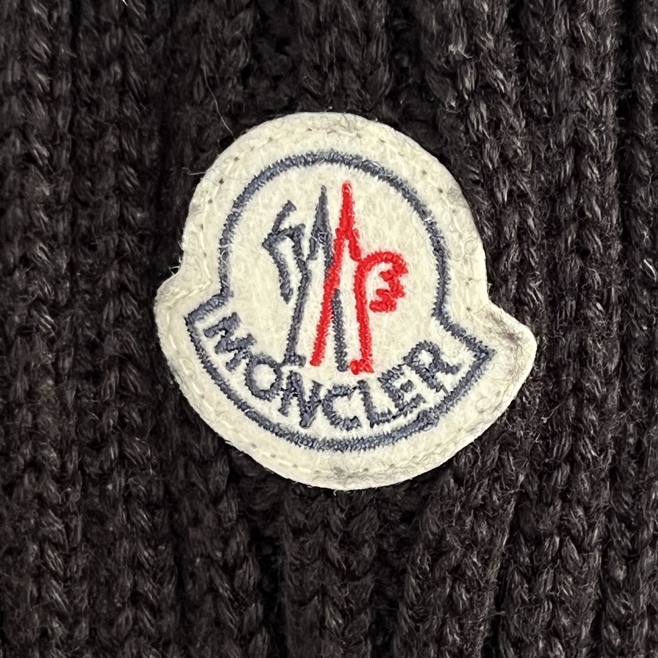 Moncler Knit and Puffer-Front Jacket