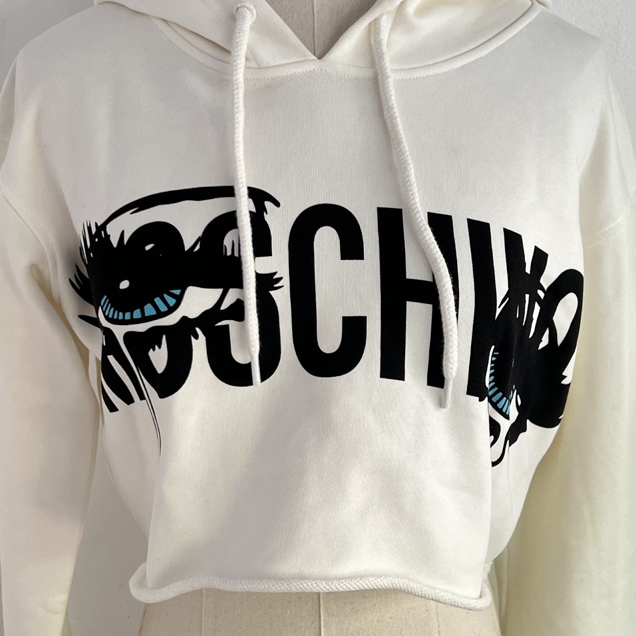 Moschino Couture Cropped Hoodie