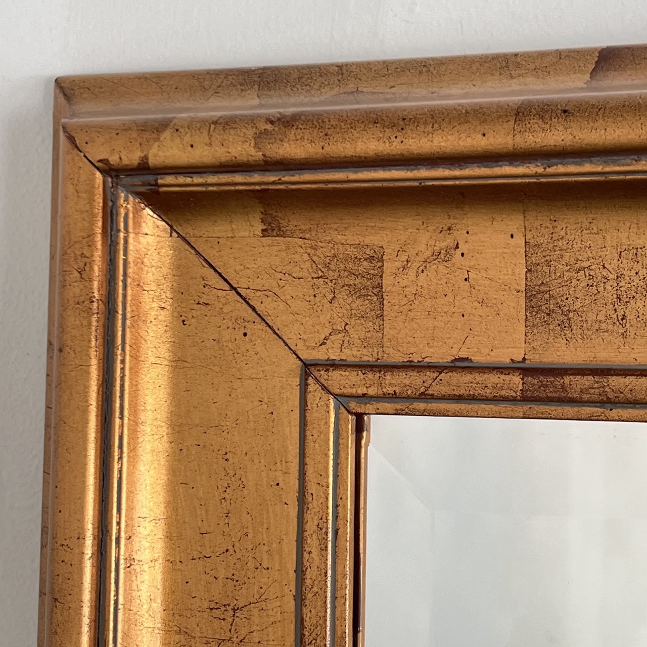 Gold Finished Large Mantel Mirror