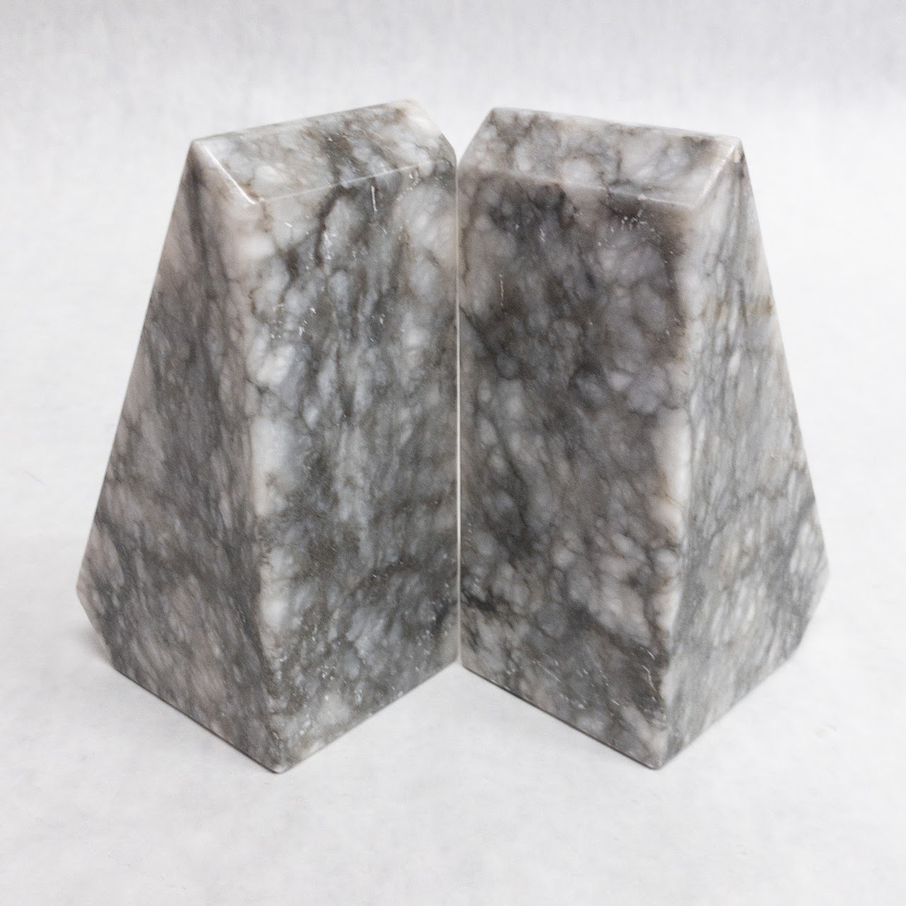 Vintage Italian Marble Bookends