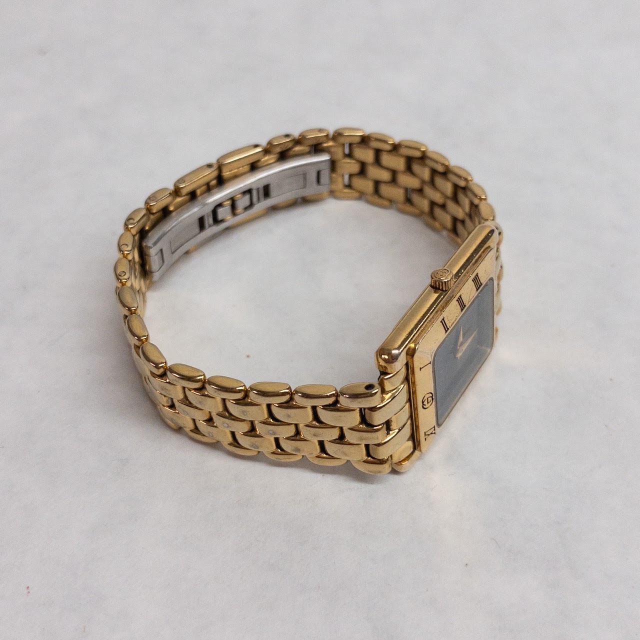 Gucci Gold-Tone Square Watch