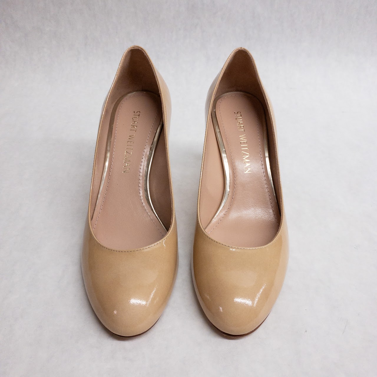 Stuart Weitzman NEW Beige Aniline Pumps