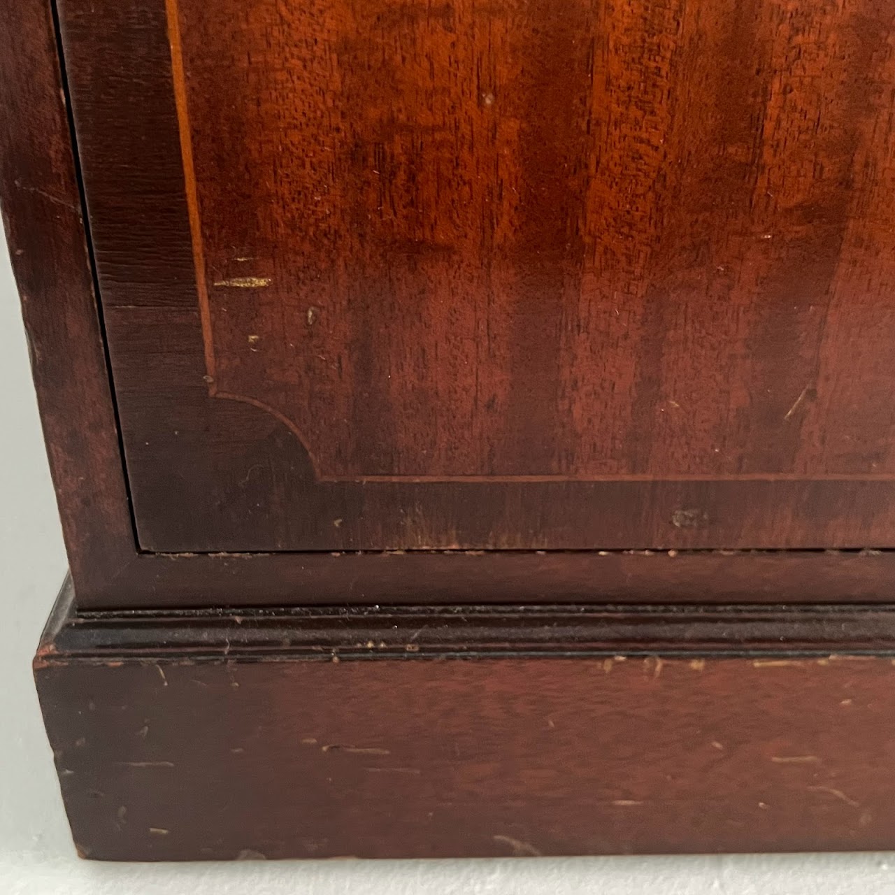 Inlaid Mahogany Nightstand