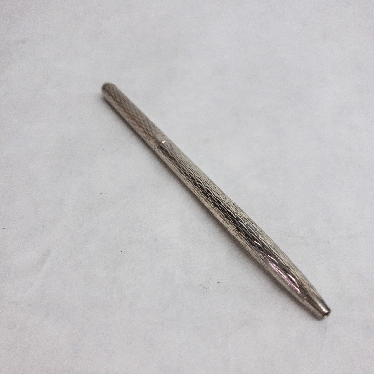 Tiffany & Co. Sterling Silver Twist Ballpoint Pen