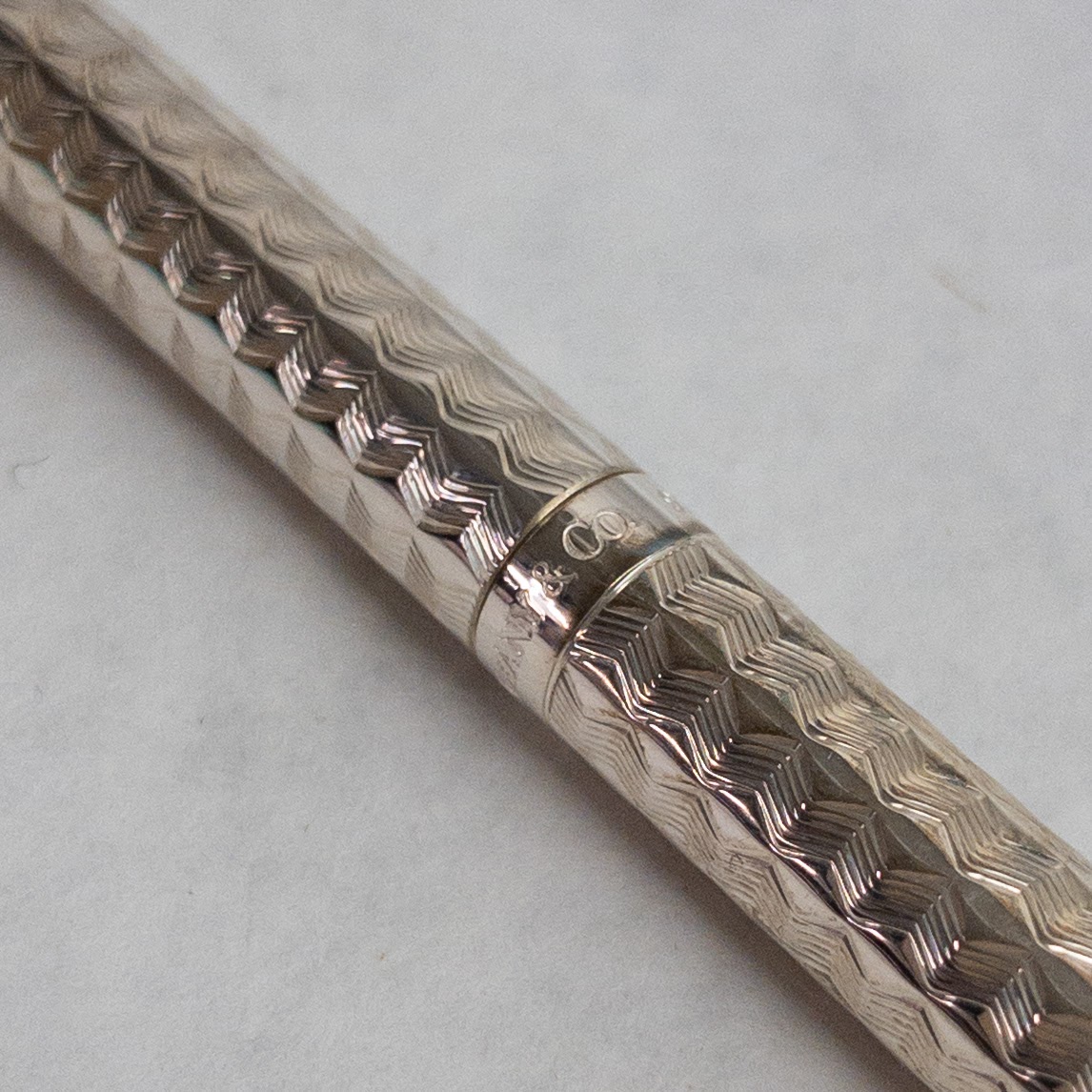 Tiffany & Co. Sterling Silver Thick Ballpoint Pen