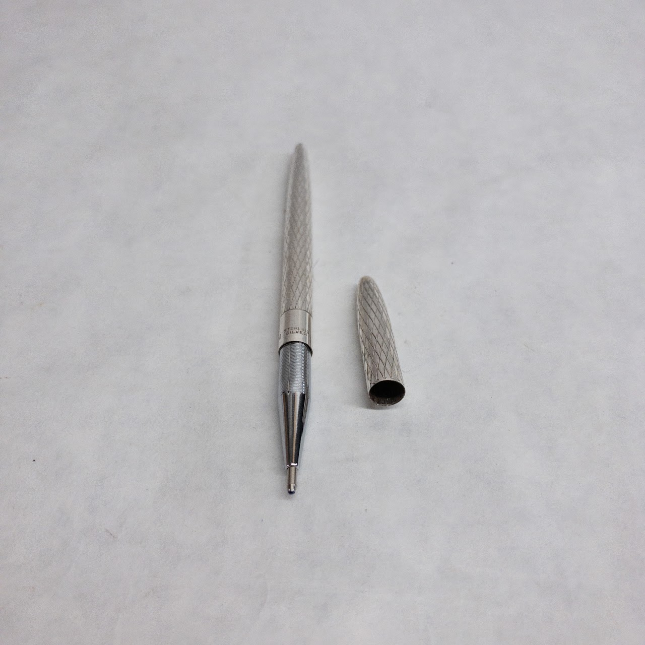 Tiffany & Co. Sterling Silver Capped Ballpoint Pen