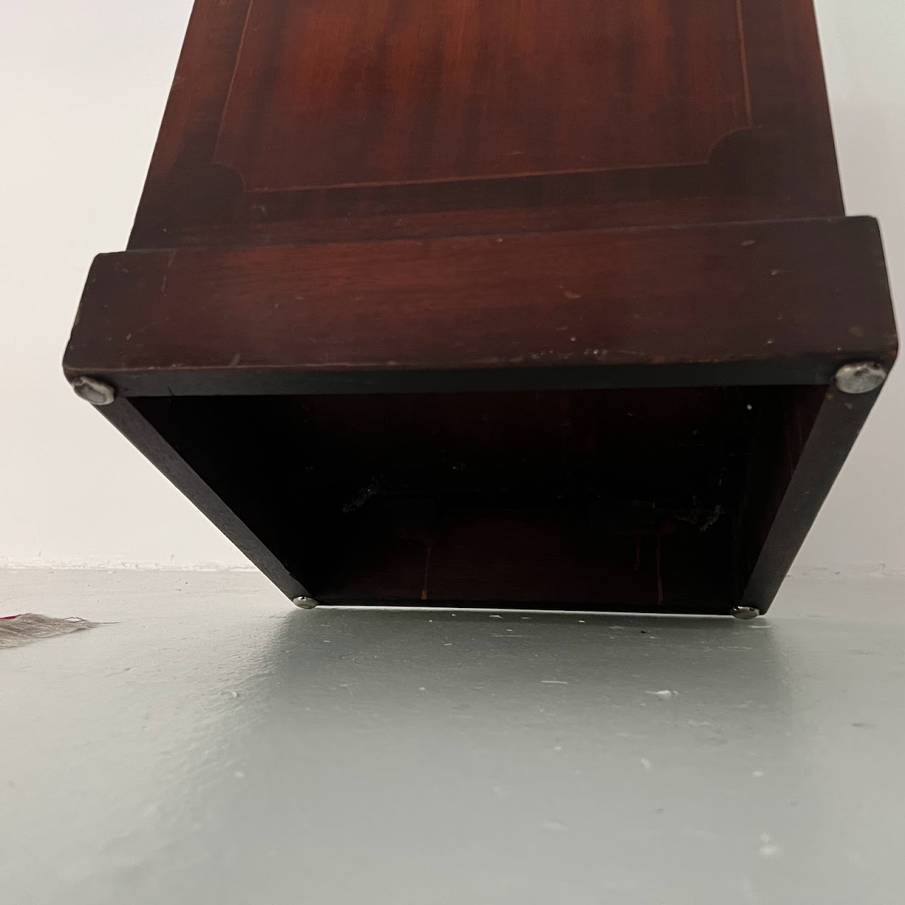 Inlaid Mahogany Nightstand