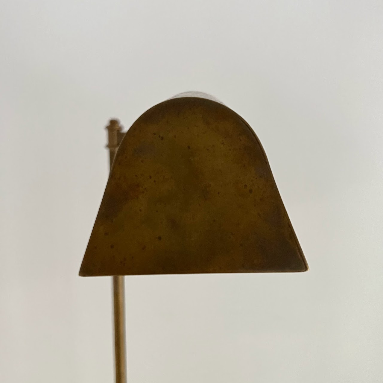 Vintage Brass Pharmacy Style Floor Lamp