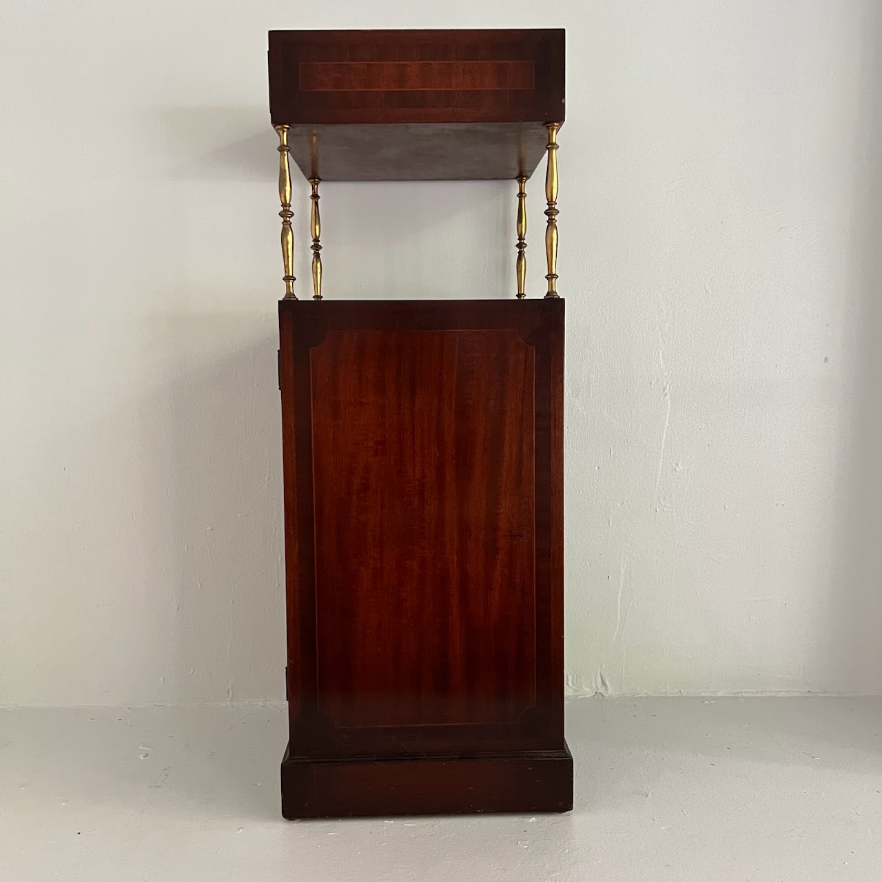 Inlaid Mahogany Nightstand