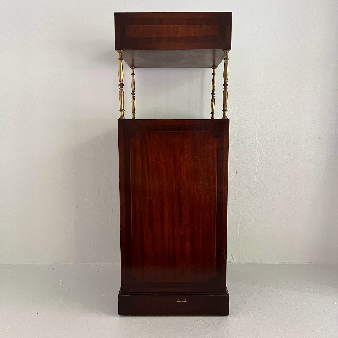 Inlaid Mahogany Nightstand