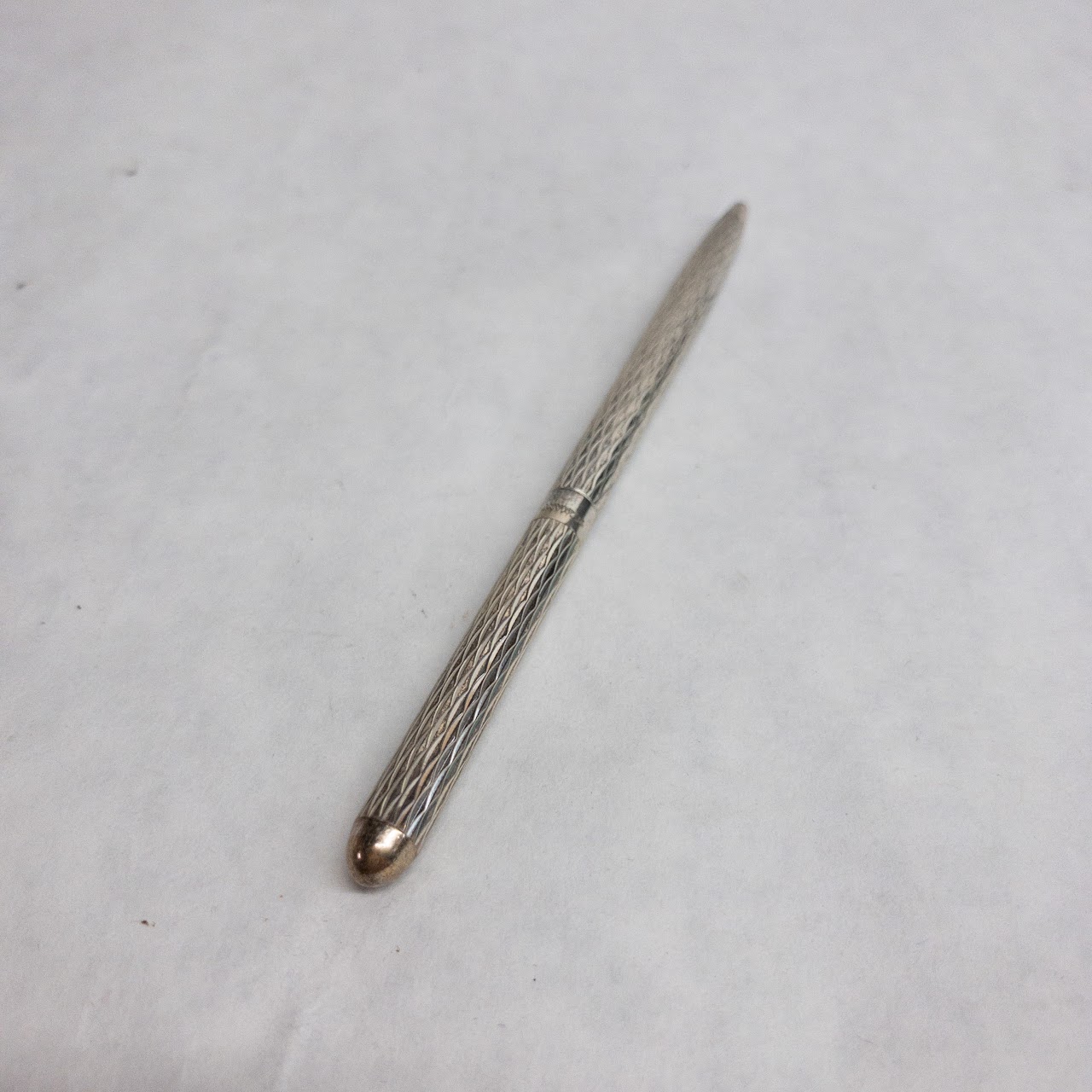 Tiffany & Co. Sterling Silver Twist Ballpoint Pen