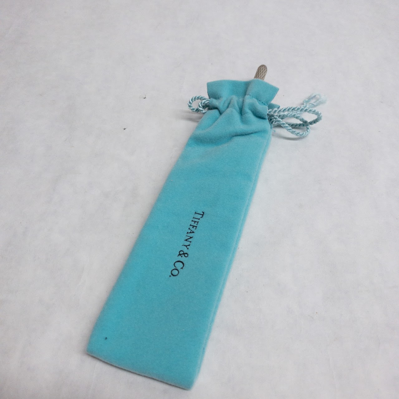 Tiffany & Co. Sterling Silver Twist Ballpoint Pen