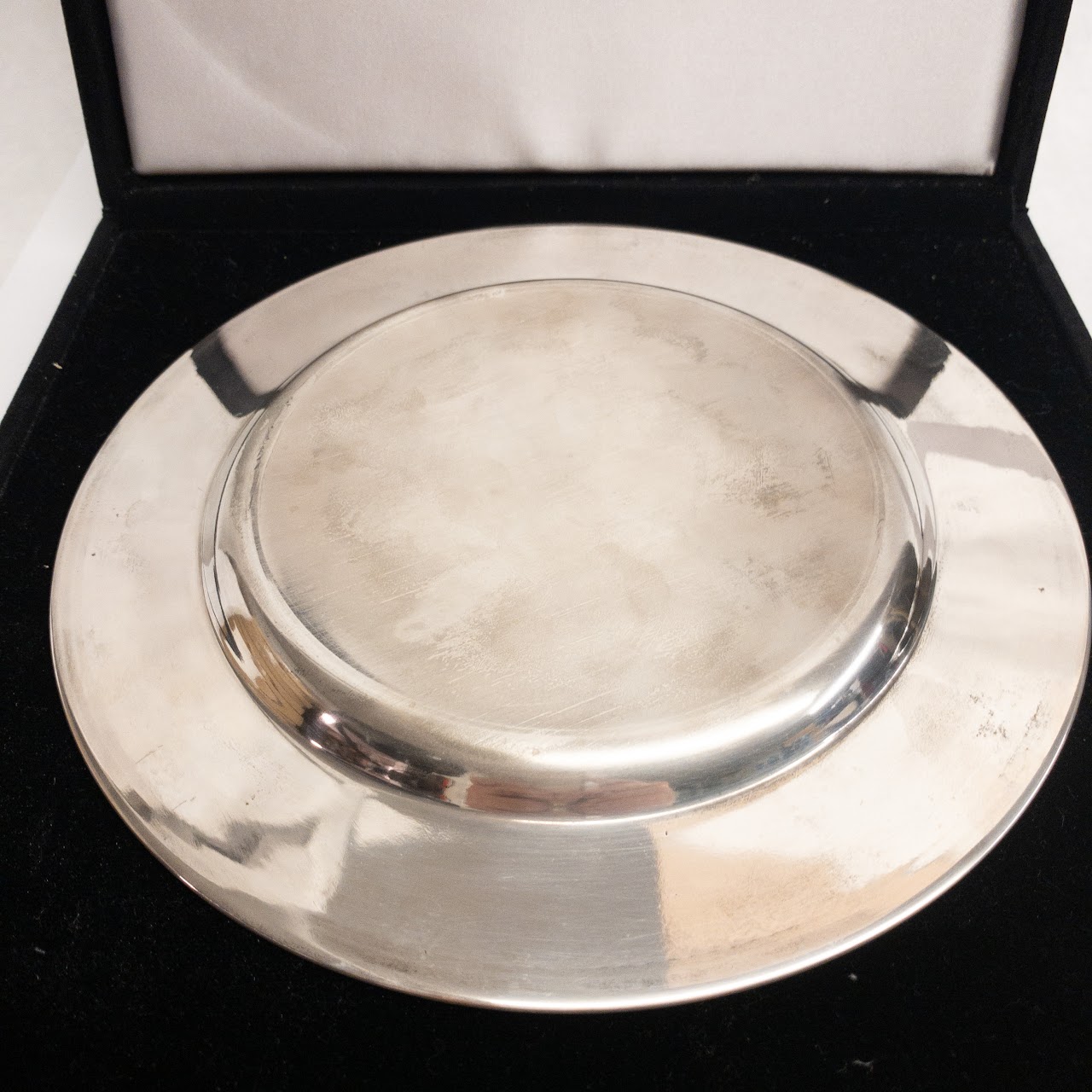 Sterling Silver Engraved Plate