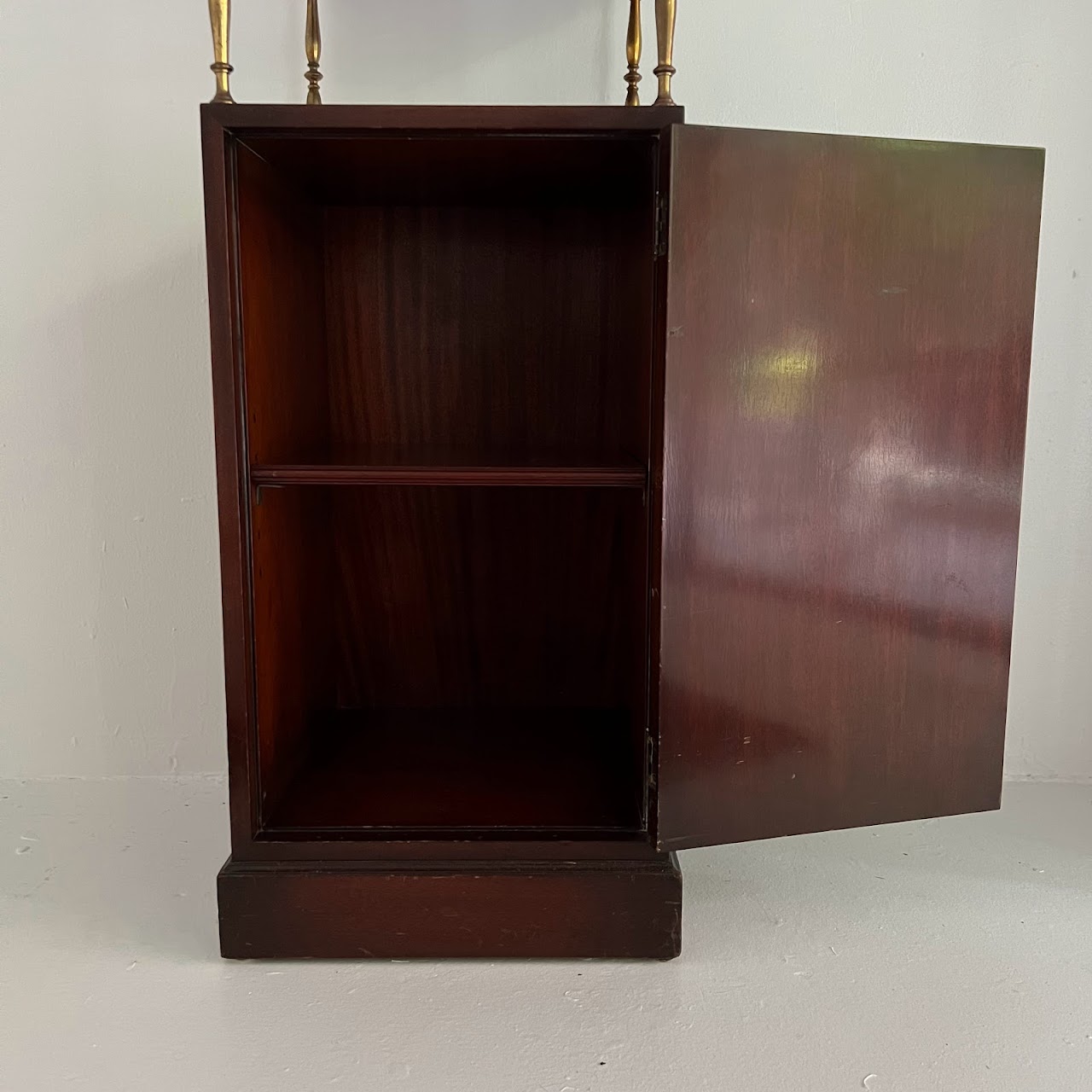 Inlaid Mahogany Nightstand