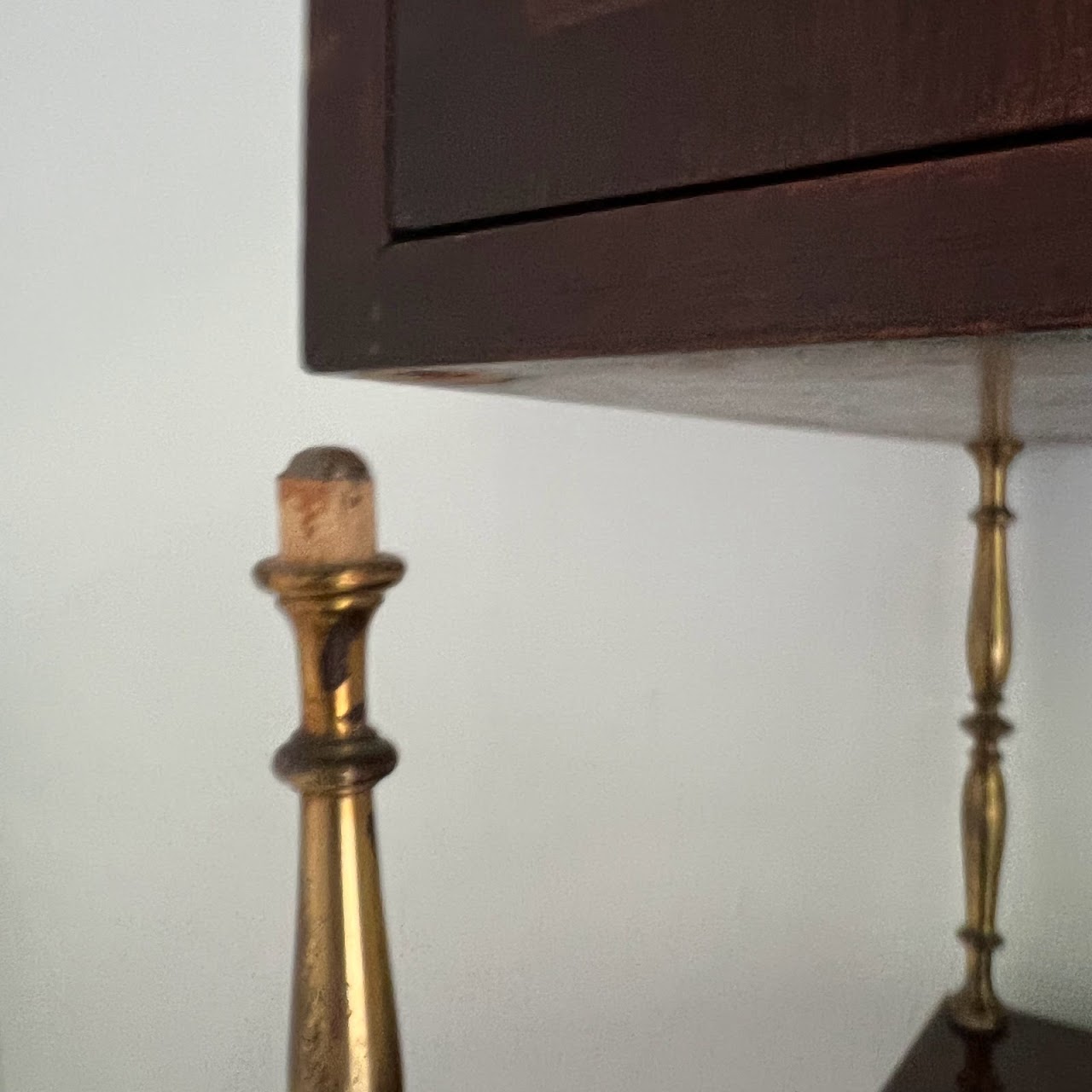 Inlaid Mahogany Nightstand