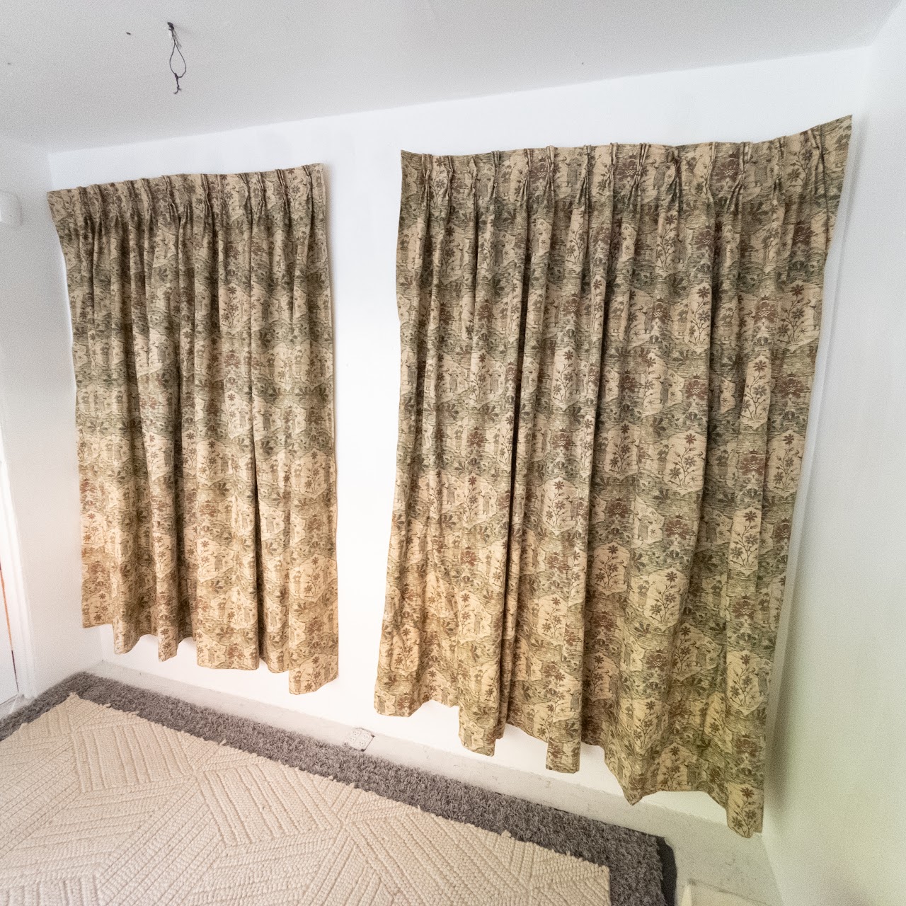 Custom Indian-Motif Curtain Pair