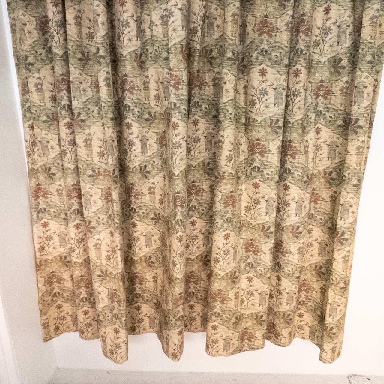 Custom Indian-Motif Curtain Pair