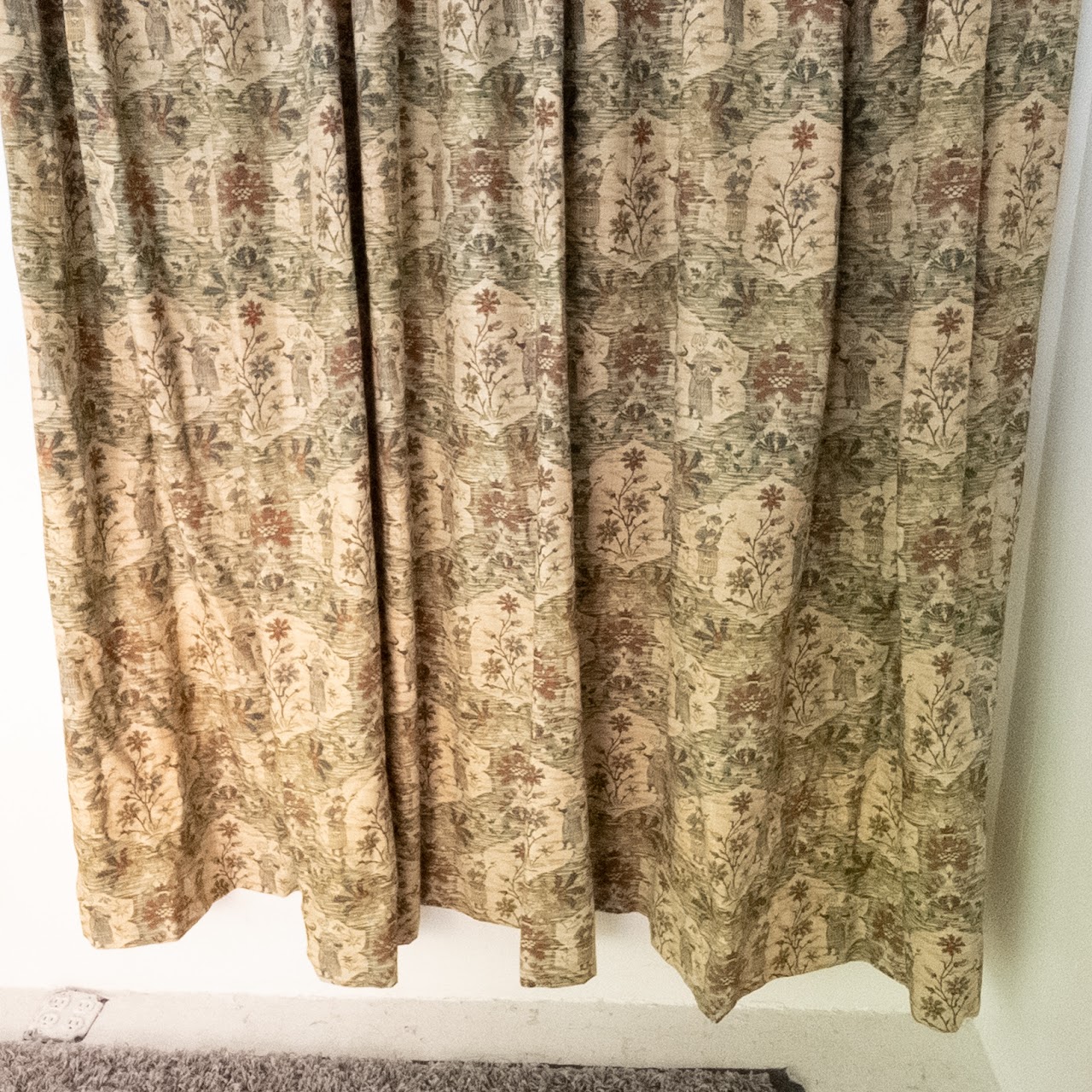 Custom Indian-Motif Curtain Pair