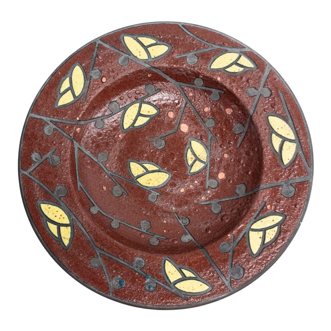 Lachenal Art Ceramic Plate