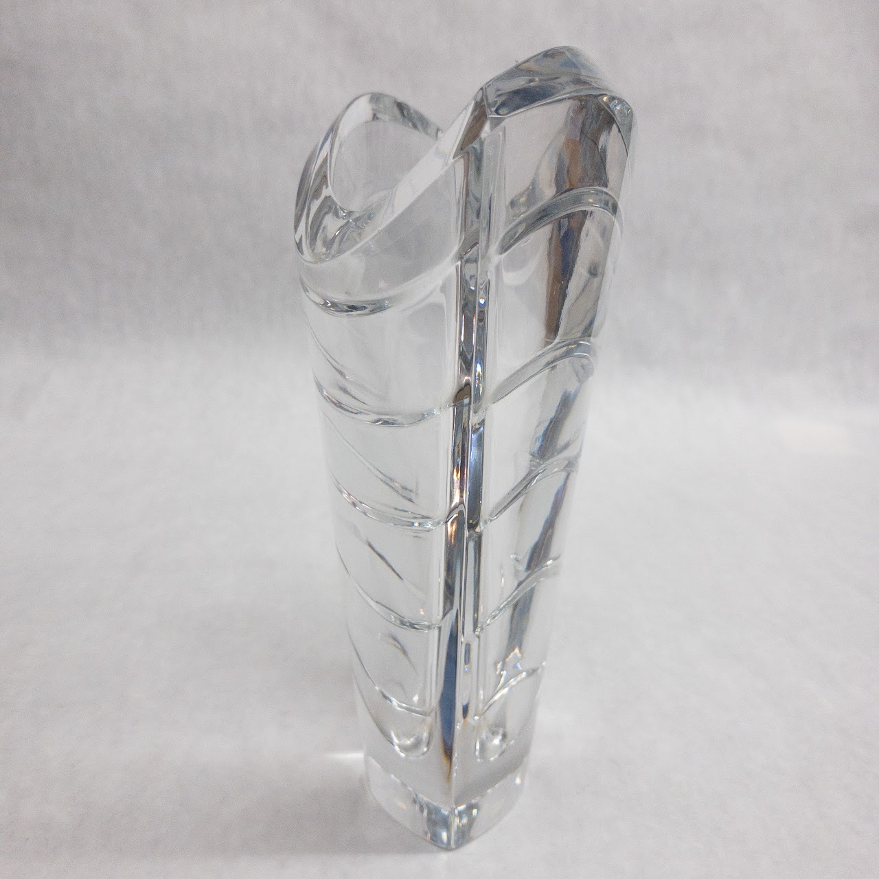 Baccarat Crystal Wave Vase