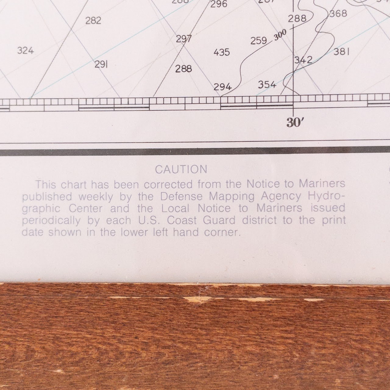 NOAA Maine Nautical & Sounding Chart 13312 Frenchman and Blue Hill Bays