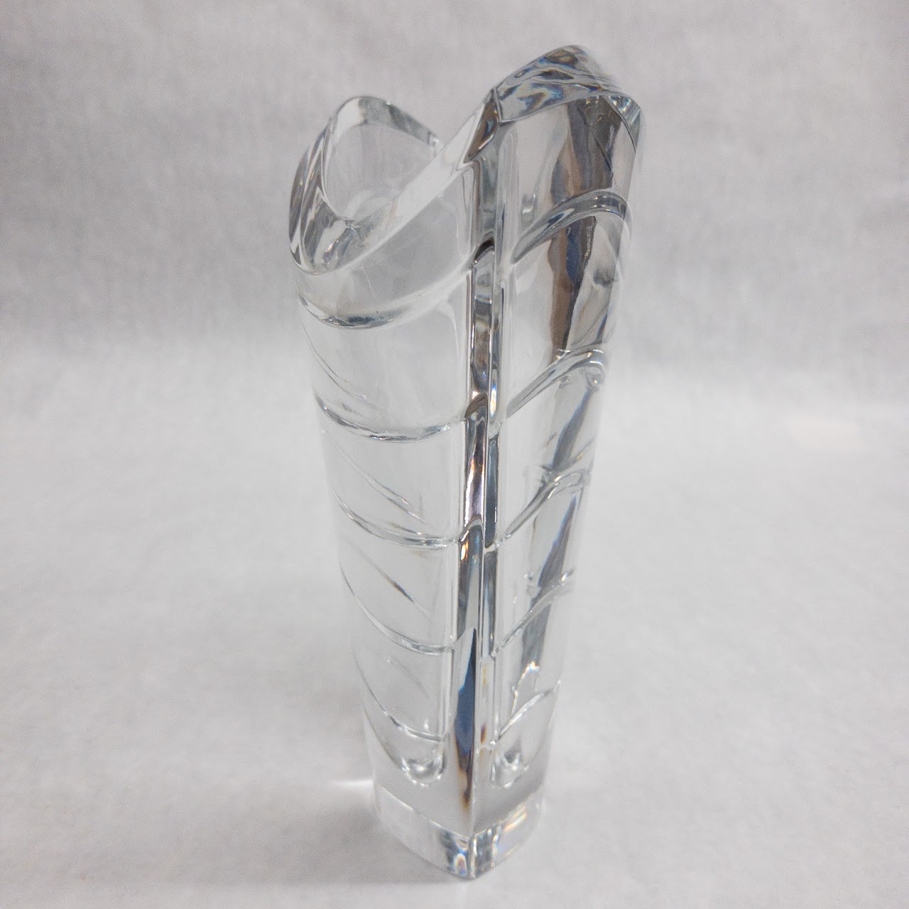 Baccarat Crystal Wave Vase