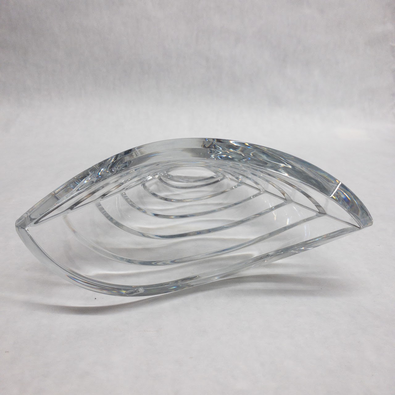 Baccarat Crystal Wave Vase