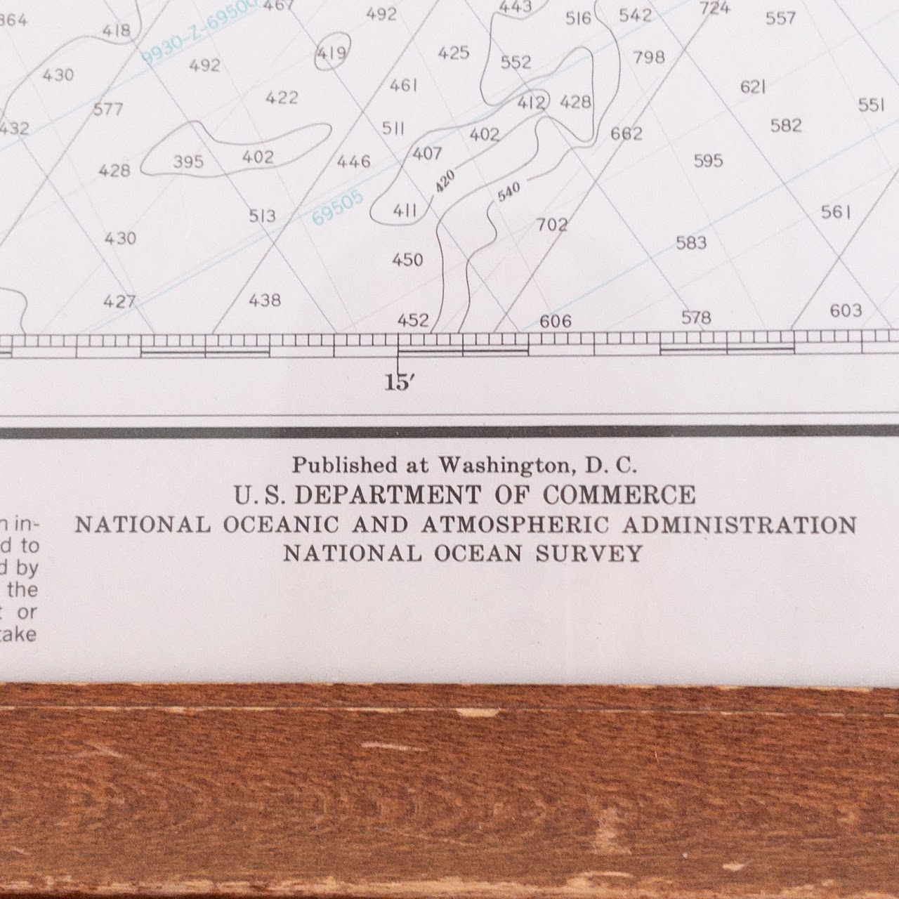 NOAA Maine Nautical & Sounding Chart 13312 Frenchman and Blue Hill Bays