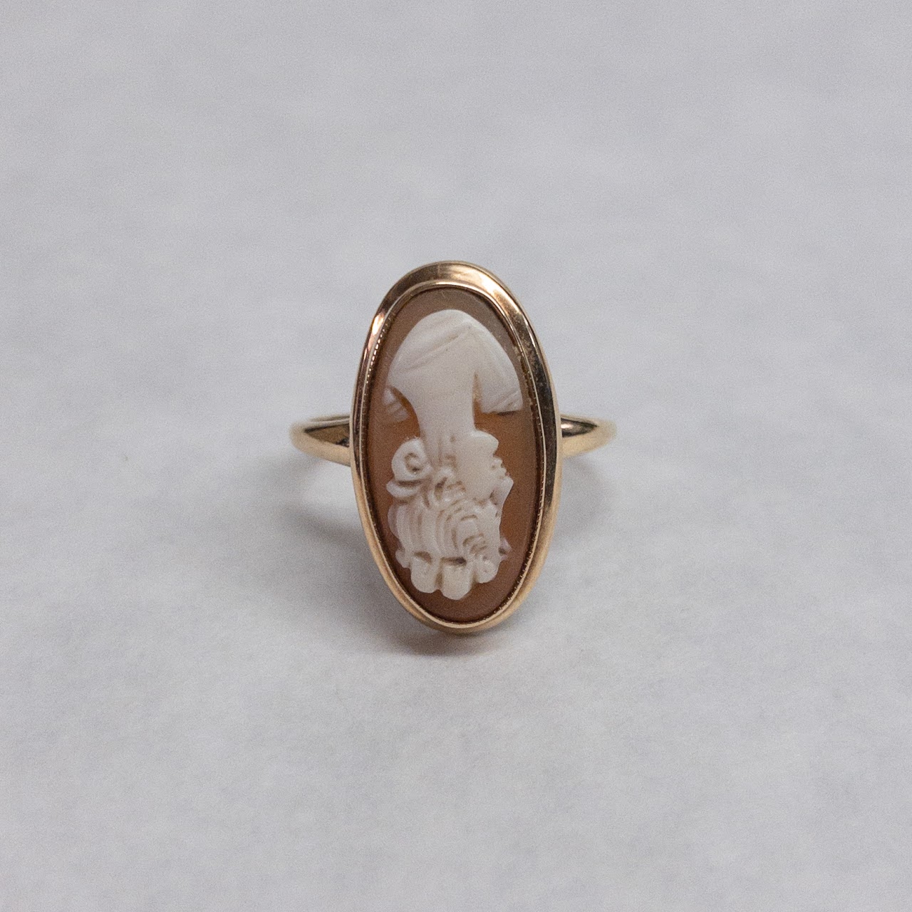 10K Gold Cameo Ring