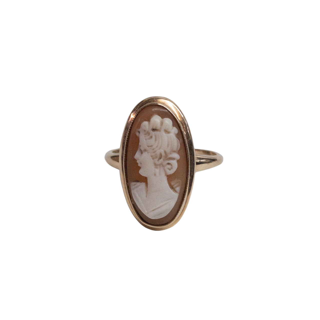 10K Gold Cameo Ring