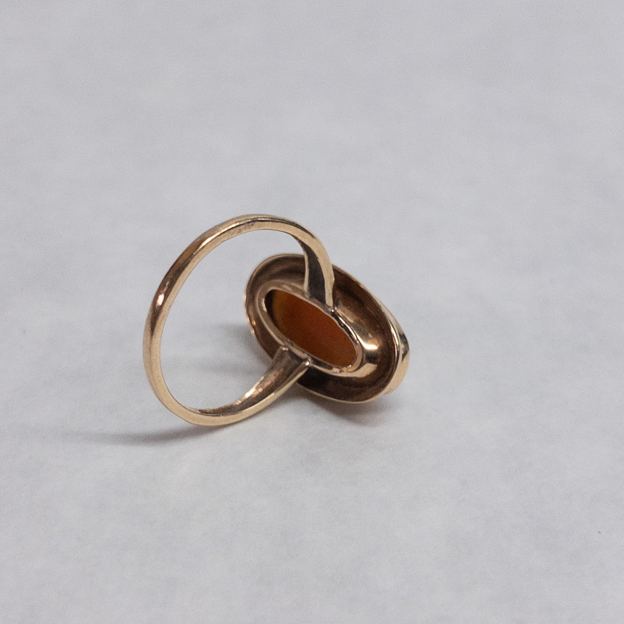 10K Gold Cameo Ring