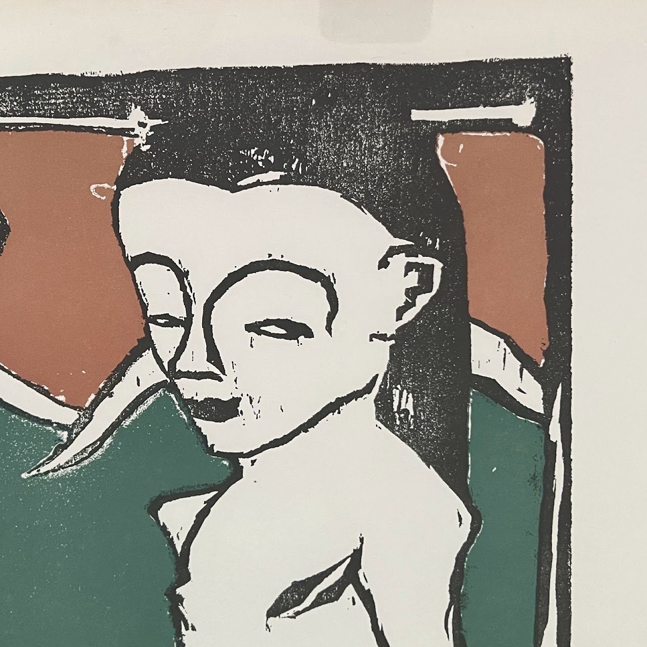 Erich Heckel Galerie Nierendorf Lithograph Exhibition Poster