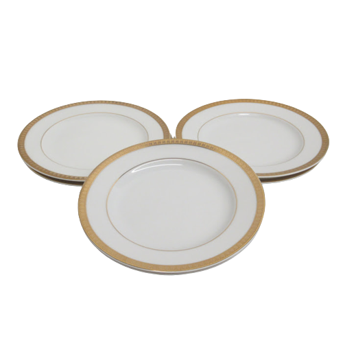Christofle Malmaison Phoebe Plate Set