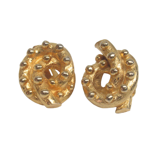 Kenneth Jay Lane Vintage Clip On Earrings