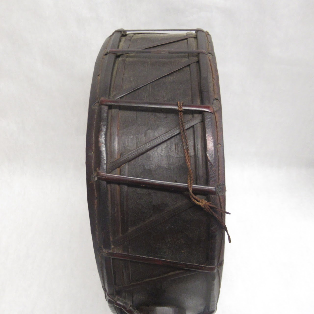 Carved Leather Top Hand Drum