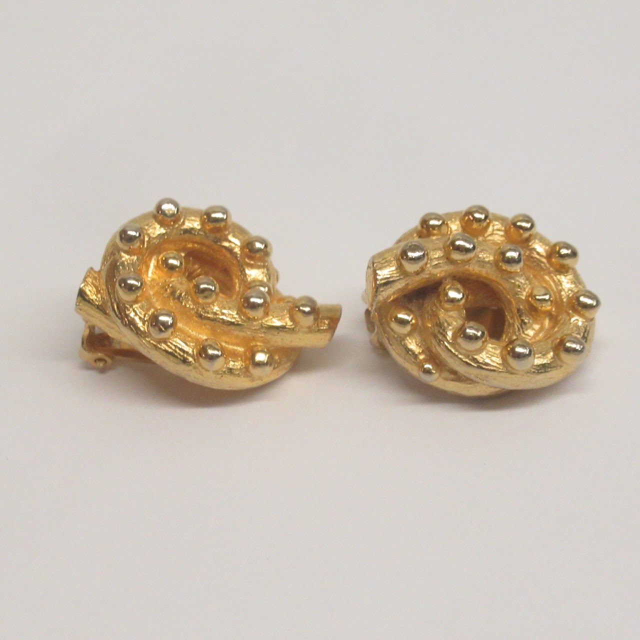 Kenneth Jay Lane Vintage Clip On Earrings