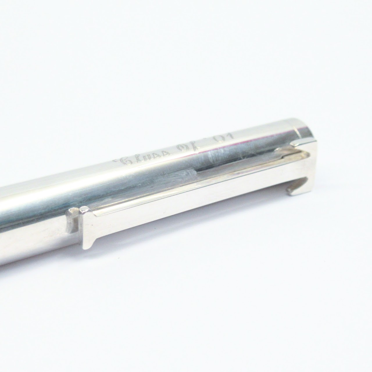 Tiffany & Co. Sterling Silver Personalized T-Clip Pen