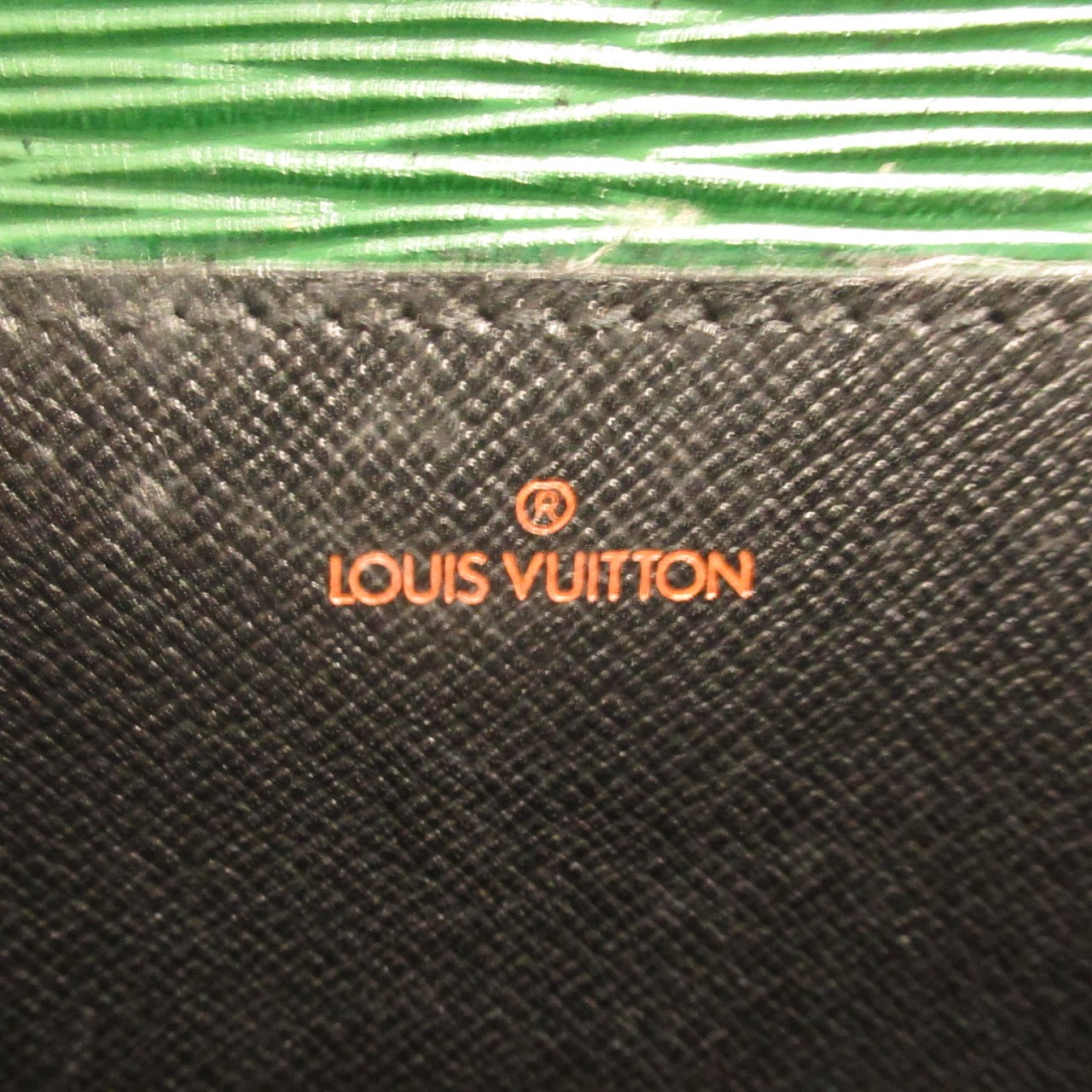 Louis Vuitton Vintage Green Epi Leather Attache