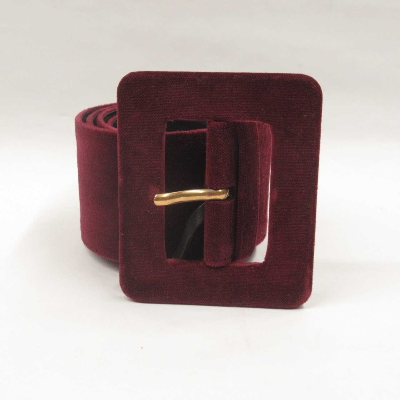 Yves Saint Laurent Velvet Belt